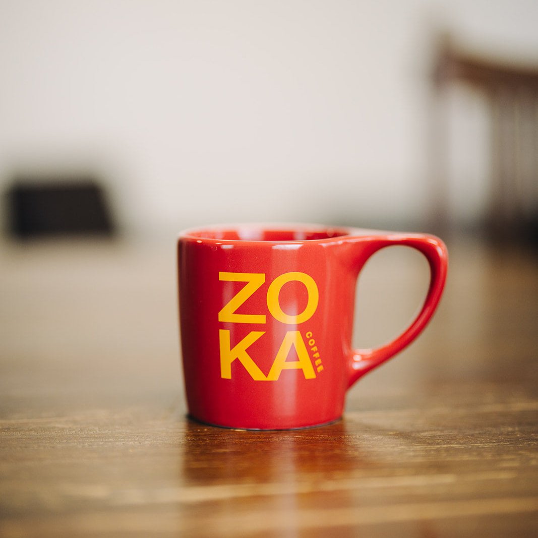 notNeutral Zoka Mug in Rhubarb