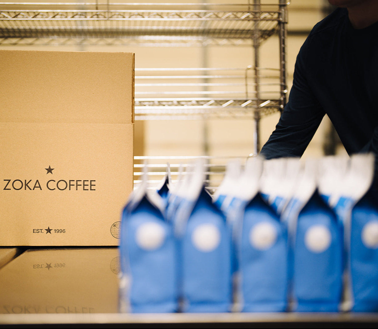 Zoka Coffee production line