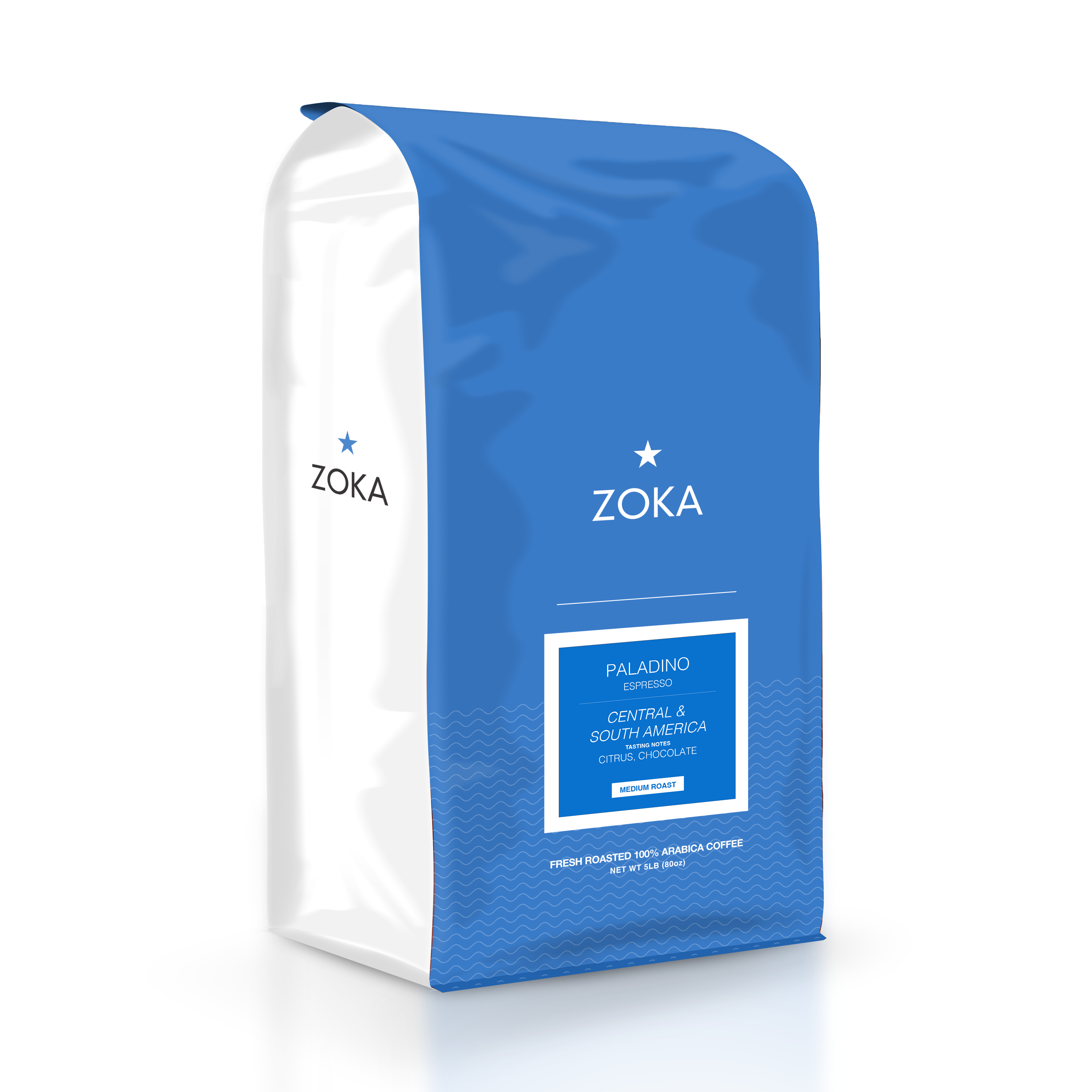 Espresso Paladino 5LB Bag – Zoka Coffee Company