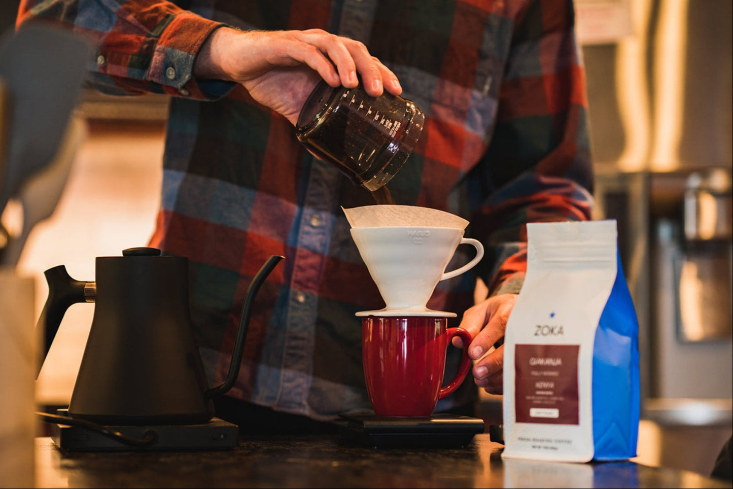 3 Month Gift Subscription - Prepaid: One Blend + One Single Origin Each Month (12oz Bags)