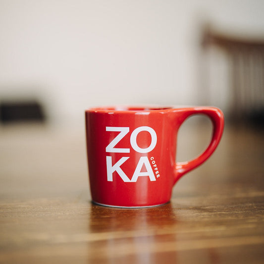 notNeutral Zoka Mug in Rhubarb
