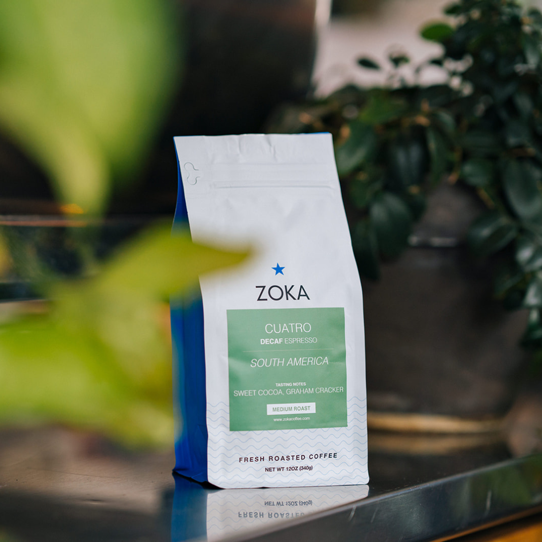 Decaf Espresso Cuatro – Zoka Coffee Company