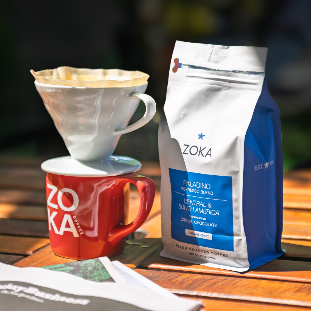 オガサカ　AZ-1 155cm Espresso Paladino - Award-Winning Espresso Blend I Zoka Coffee